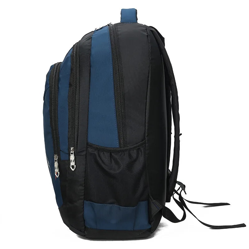 Mochila Unissex de Nylon Impermeável com Grande Capacidade para Notebook Viagem e Uso Diário